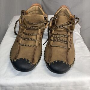 FASHION SPORT MENICO STITCHED HIGHTOP ULTRA LIGHT 88809 Size 44 BROWN DRIVING